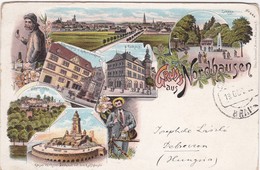 POSTCARD  GERMANY - LITHO - GRUSS AUS NORDHAUSEN - Nordhausen