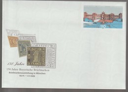 M 985) BRD GS-Umschlag Mi# USo 11 *: 1999 Briefmarken Bayern Landtag München - Umschläge - Ungebraucht