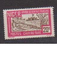 NIGER       N°  YVERT    TAXE   14   NEUF AVEC CHARNIERES       ( Ch 05 ) - Unused Stamps