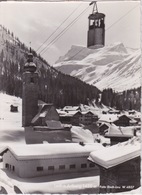 AUTRICHE - Lech Am Arlberg -  Photo RISCH-LAU - STATION DE SKI - TELEPHERIQUE TELECABINE - Lech