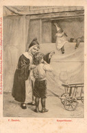 KASPERLTHEATER / PUPPENTHEATER / THÉÂTRE GUIGNOL / PUPPET THEATRE - PRÉCURSEUR / FORERUNNER : DOUBEK ~ 1900 (ab708) - Doubek, F.