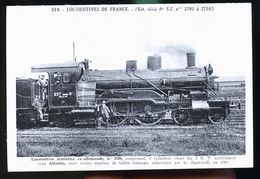 LOCOMOTIVES DE FRANCE - Estaciones Con Trenes