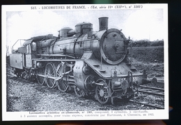 LOCOMOTIVES DE FRANCE - Estaciones Con Trenes