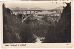 Ammer - Hochbrücke B. Echelsbach  (Verlag Foto-Kohlbauer, Pfronten) - Pfronten