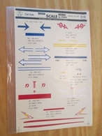 DEC514 :  Planche De Décals Pour Maquette D'avions 1/72e : Marque MICROSCALE Pour AVIONS AS JAPS "Maudites Faces De Prun - Aviones