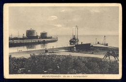 Wilhelmshaven An Der I. Hafeneinfahrt / Postcard Not Circulated, 2 Scans - Wilhelmshaven