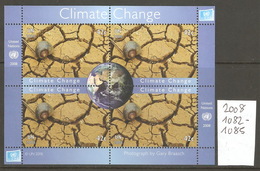 Nations Unies, NY, Année 2008, Changement Climatique - Ongebruikt