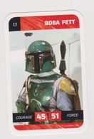 CARTE STAR WARS LECLERC    BOBA FETT    13 - Star Wars