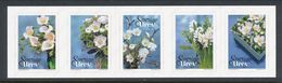 Sweden 2017. Facit # 3208-3212. Winter Flowers, Strip Of 5 From Booklet SH104. MNH (**) - Neufs