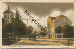 Meyenburg - Wilhelmstrasse - Verlag Wilhelm Sternberg Meyenburg - Feldpost Gel. 1916 - Meyenburg