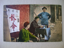 CHINA TOWN - POSTCARD "CHINESE FORTUNE TELLER" IN THE STATE - Other & Unclassified