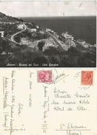 France Postage Due F.5 On Incoming PPC From Italy Andora 11jul55 - 1859-1959 Covers & Documents