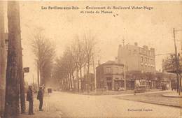 93-LES-PAVILLONS-SOUS-BOIS- CROISEMENT DU BOULVARD VICTOR-HUGO ET ROUTE DE MEAUX - Les Pavillons Sous Bois