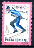 ROUMANIE. N°2330 Oblitéré De 1967. Biathlon/J.O. De Grenoble. - Invierno