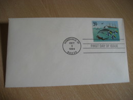 DIVING Honolulu Hawaii 1994 FDC Cancel Cover USA - Diving