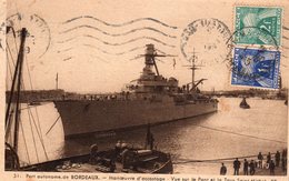 33 - DANS LE PORT DE BORDEAUX - Bateau De La Marine Nationale à L'accostage - Other & Unclassified