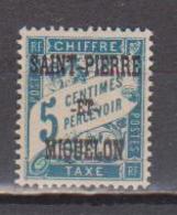 SAINT PIERRE ET MIQUELON       N°  YVERT    TAXE 10           NEUF AVEC CHARNIERES       ( Ch 05 ) - Portomarken