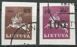 LITAUEN 1991 Mi-Nr. 480/81 O Used - Aus Abo - Litauen