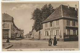 Bischweiler Apothekergasse  Und Ecke Kronengasse  Kaffee Bertrand Edit Mohr/ Ludke - Bischwiller