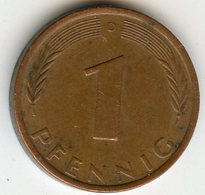 Allemagne Germany 1 Pfennig 1971 D J 380 KM 105 - 1 Pfennig