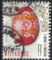 Pologne 2018 Oblitéré Used Easter Oeuf De Pâques Tarif B SU - Used Stamps