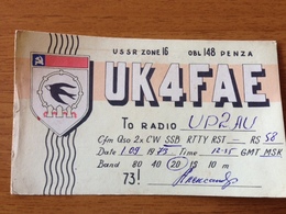 Russia USSR Radio  Card 1973 - Radio