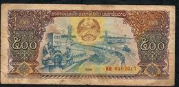 Delcampe - LAOS P31 500 KIP 1988  #KB   FINE NO P.h. - Laos