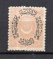 TURCHIA 1876 -  CON LINGUELLA - MH * - 1837-1914 Smyrne