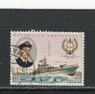 MACAO - Y&T N° 411° - Club Militaire Naval - Oliveira E. Carno Et Vedette - Gebraucht