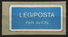 AIR MAIL Par Avion -  Vignette Label - 1980's Hungary Ungarn Hongrie - Not Used - Automaatzegels [ATM]