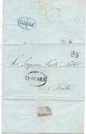 PORTUGAL - Lettre De COIMBRA VERS PORTO - ...-1853 Prephilately