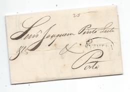 PORTUGAL - Lettre De COIMBRA VERS PORTO - ...-1853 Prephilately