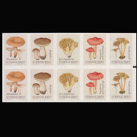 SWEDEN 2015 - Scott# 2761f Mushrooms BP Set Of 10 MNH - Neufs