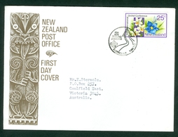 New Zealand FDC 1981 Scouts Scout Orchid  Letter Cover - FDC