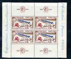 BLOC PHILATEC 1964 - YT N°6  ( Tp N°1422 X4) - Neuf** - Unused Stamps