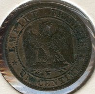 France 1 Centime 1856 W GAD 86 KM 775.7 - 1 Centime