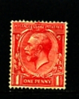 GREAT BRITAIN - 1924  1d  WMK  BLOCK CYPHER  MINT  SG 419 - Unused Stamps