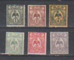 Nouv. Caledonie 1905  N° 88 à 93  Neuf  X  Cagou - Unused Stamps