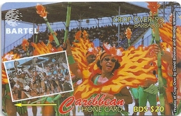 Barbados - C&W (GPT) - Crop Over 95 - 88CBDC - 1996, 40.000ex, Used - Barbades