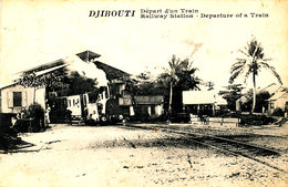 AK 204 -CPA DJIBOUTI-  MARCHE MARCHE AUX MOUTONS - Djibouti