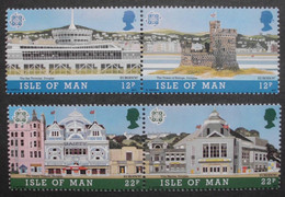 Insel Man     Cept   Europa   Moderne Architektur    1987     ** - 1987