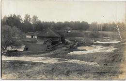 CPA Lituanie Lituania Carte Photo Voir Scan Du Dos écrite - Lithuania