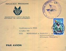 1970 , RWANDA , KIGALI - FRANKFURT , SECRETARIADO DE ESTADO PLAN NACIONAL DE DESARROLLO - Otros & Sin Clasificación