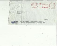 1  Enveloppe De  STAR  Sté De Turismo Agencias Ribamar SARL  A LISBOA  Adressé A  AMERICAN Express Company Au Havre 76 - Portugal
