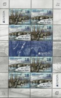 BOSNIA CROATA/ BOSNIA KROATISCHE POST MOSTAR -EUROPA 2018 - "PUENTES.- BRIDGES - BRÜCKEN - PONTS".- HOJA BLOQUE 4 SERIES - 2018