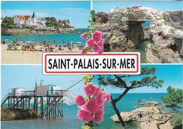 17 - SAINT-PALAIS-SUR-MER - Multi Vues 4 Vues -  Cpm - Pas écrite - - Saint-Palais-sur-Mer