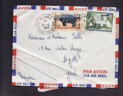 ENVELOPPE NOUVELLE CALEDONIE 1957 NOUMEA PAR AVION - Covers & Documents