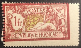 FRANCE Merson  1900 N°121**, Variété De Timbre Déformé Par Pliage, Spectaculaire Signé Calves - Neufs