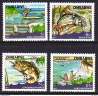 Zimbabwe 2017 Fishing Fishes 4v MNH - Zimbabwe (1980-...)