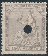 Stamp Spain 1873 1p  Mint - Ongebruikt